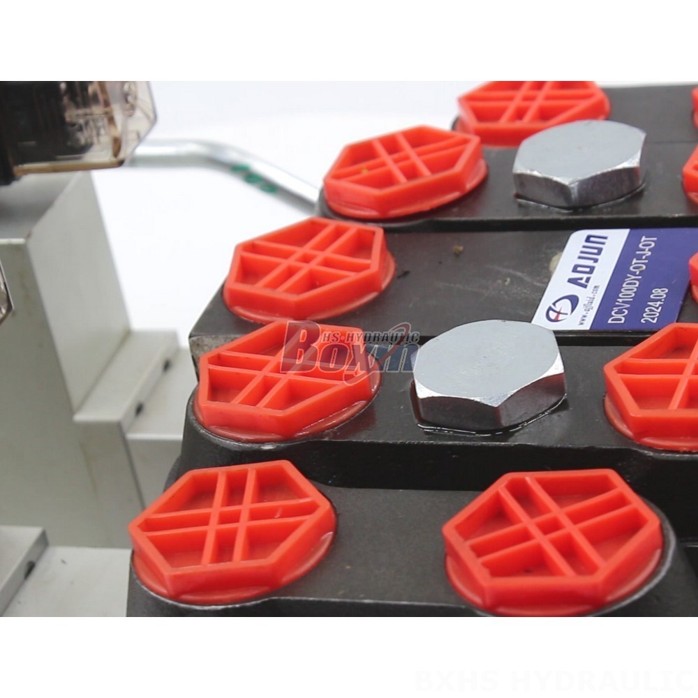 Electro-Hydraulic 3 Spool Sectional Directional Valve DCV100-OT-J-OT detail image