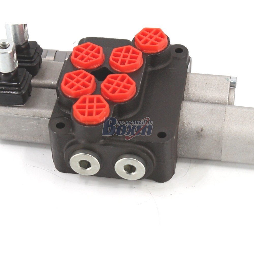 DCV20 Manual 2 Spool Monoblock Valve Direct from Hydraulic Factory detail image