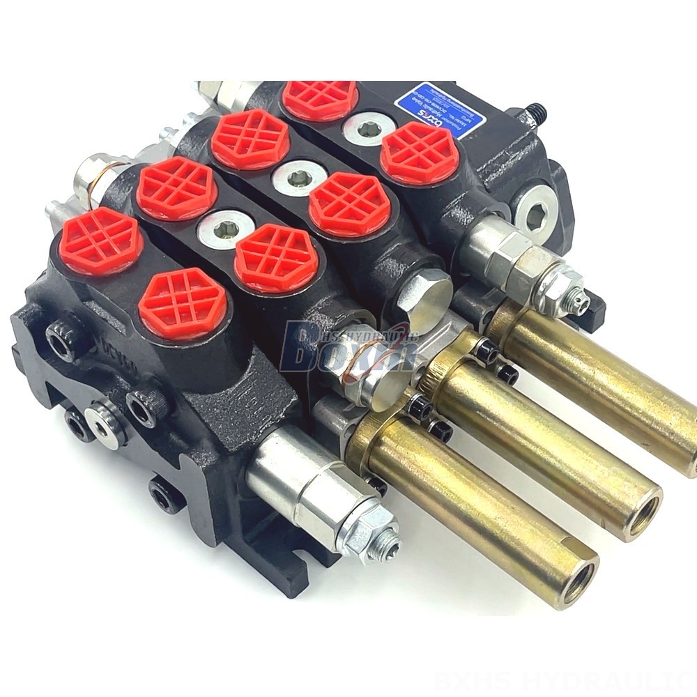 3-Spool Hydraulic Valve | DCV60 Model | Factory Direct & Customizable detail image