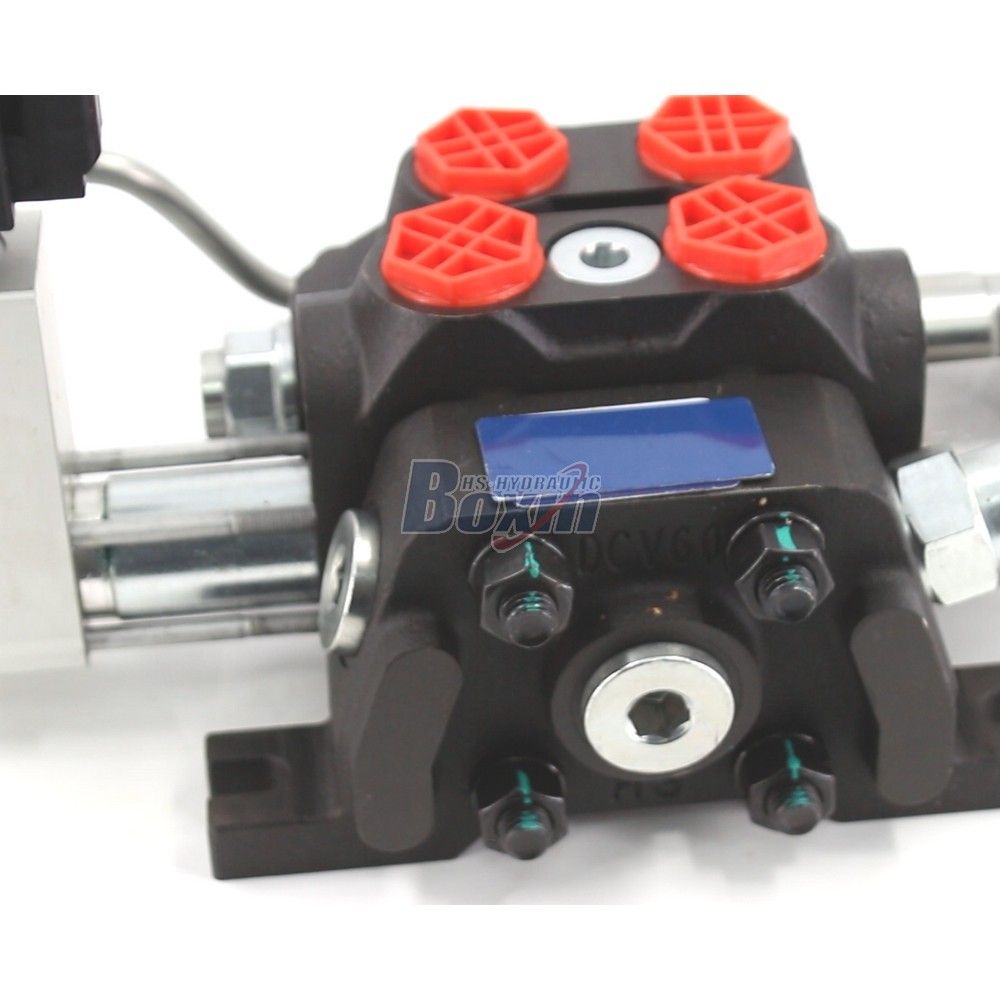 1 Spool DCV60 Electro-hydraulic Sectional Valve for Mobile Hydraulics detail image