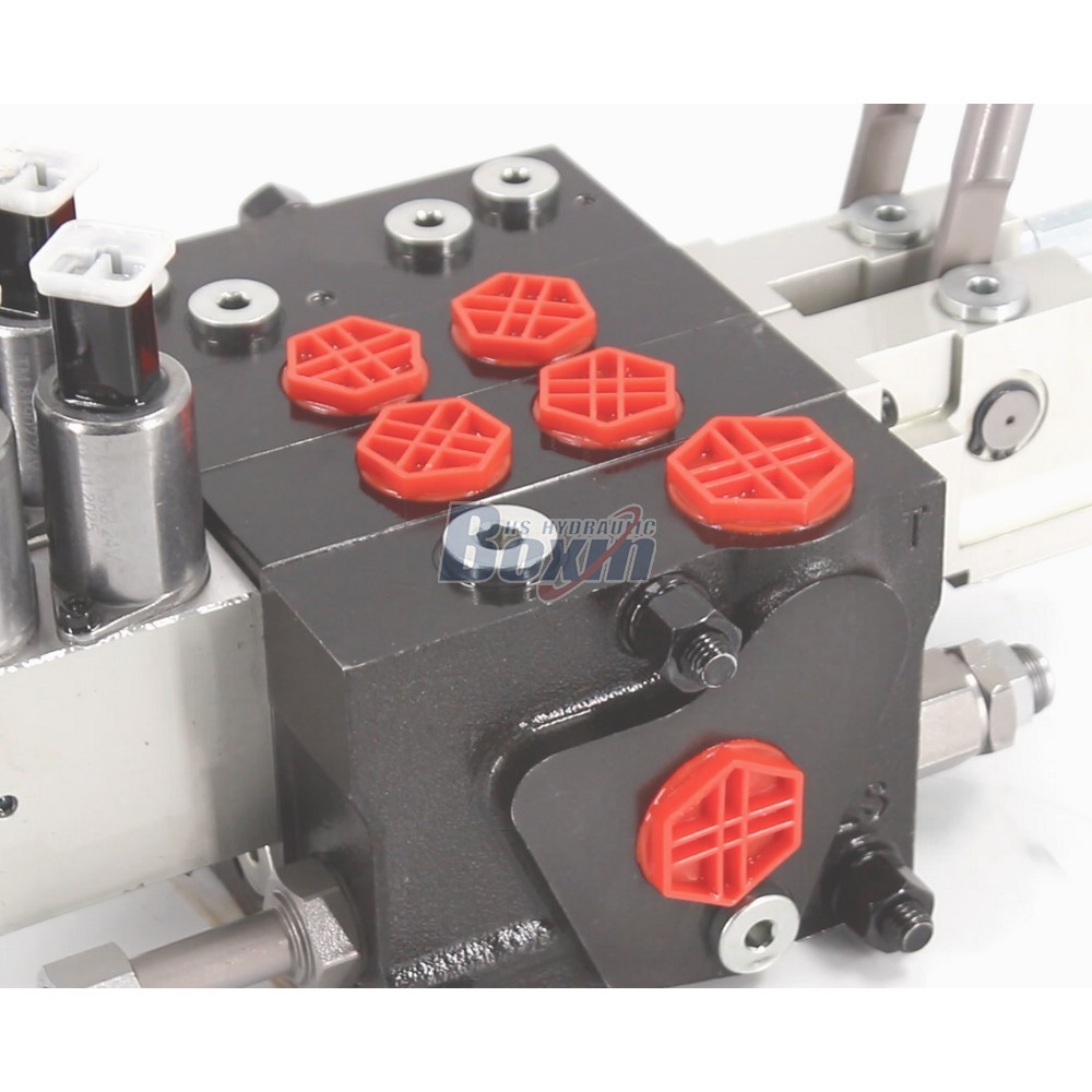 High Performance HSDPX100DY-2 2 Spool Hydraulic Directional Control Valve detail image
