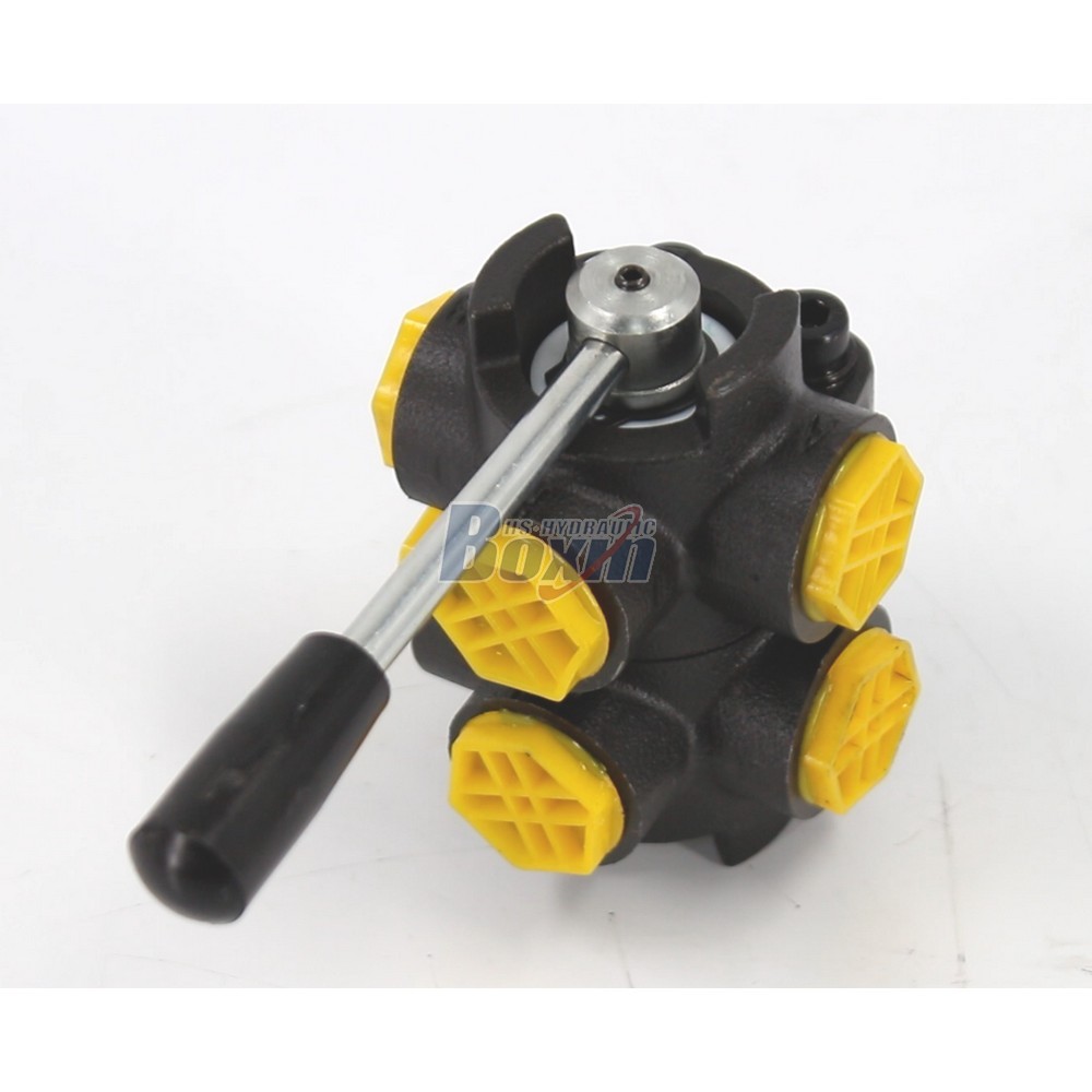 OEM and Custom HSDV33-2 Manual 2 Spool Flow Diverter Valve Production detail image
