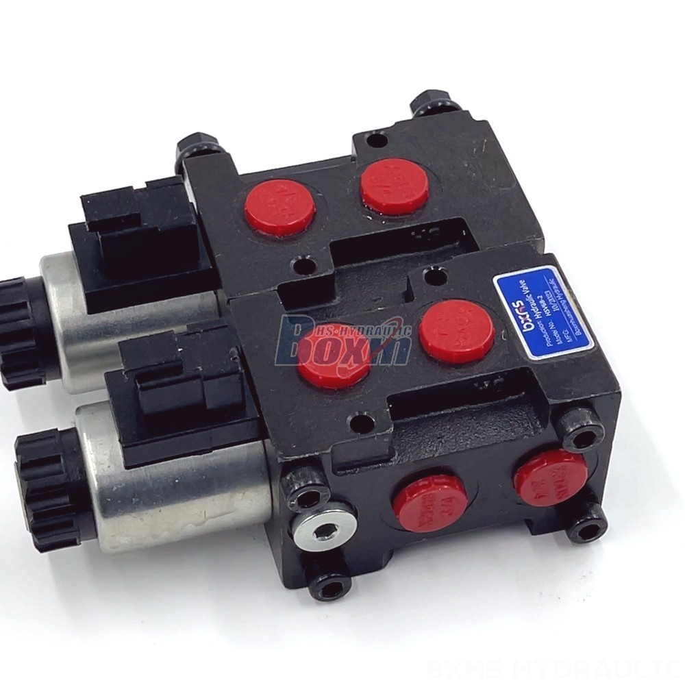 2-Spool Solenoid Flow Diverter Valve | HSV06 Model | Factory Direct & Customizable detail image