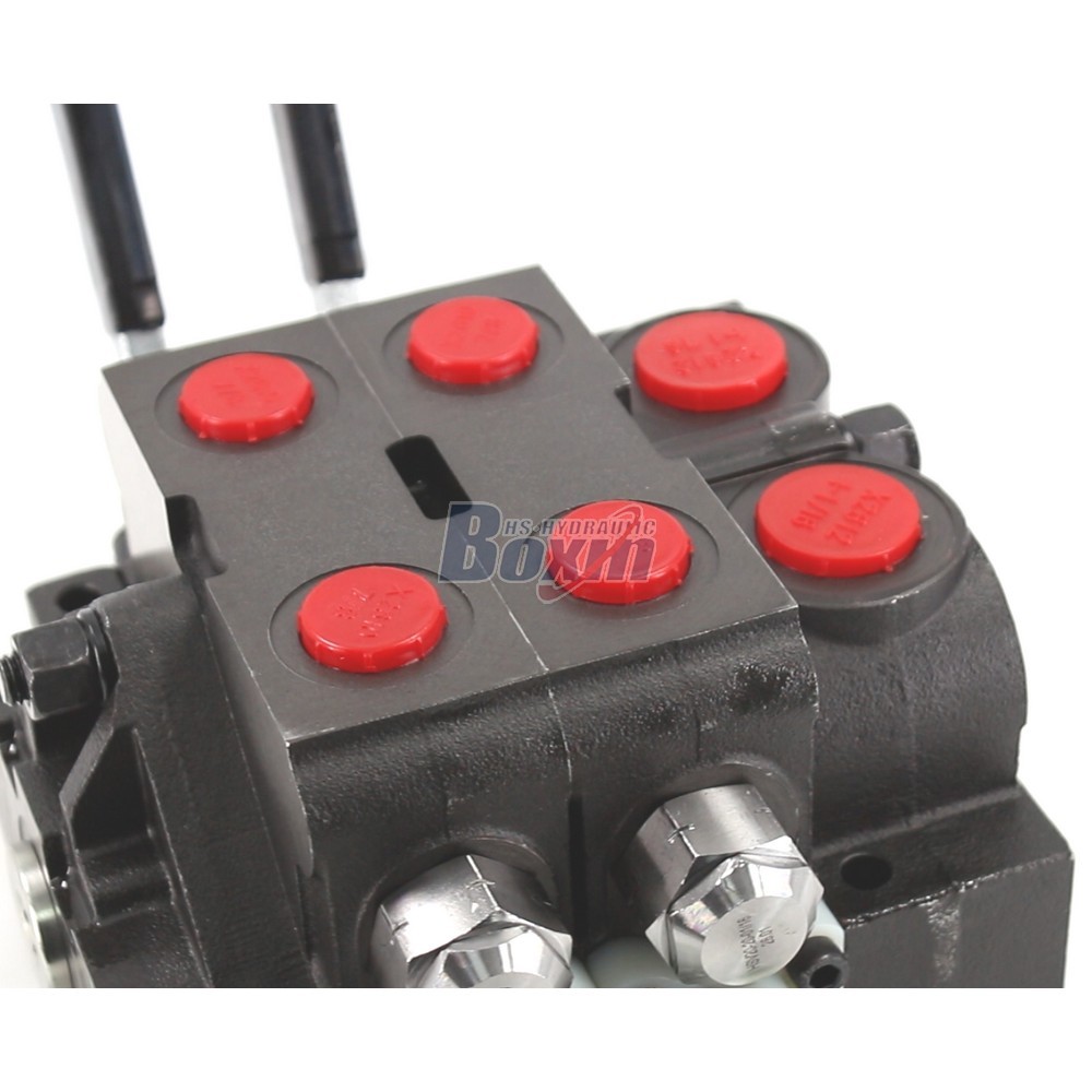 OEM/ODM Customized HSV20 Manual 2 Spool Sectional Directional Valve Private Label Services detail image