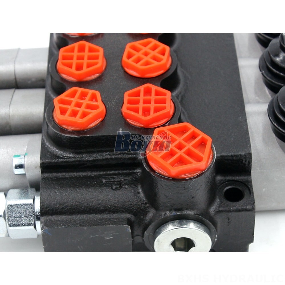 P40-G12-G38-OT-2QTW 3-Spool Hydraulic Directional Valve | Factory Direct & Customizable detail image
