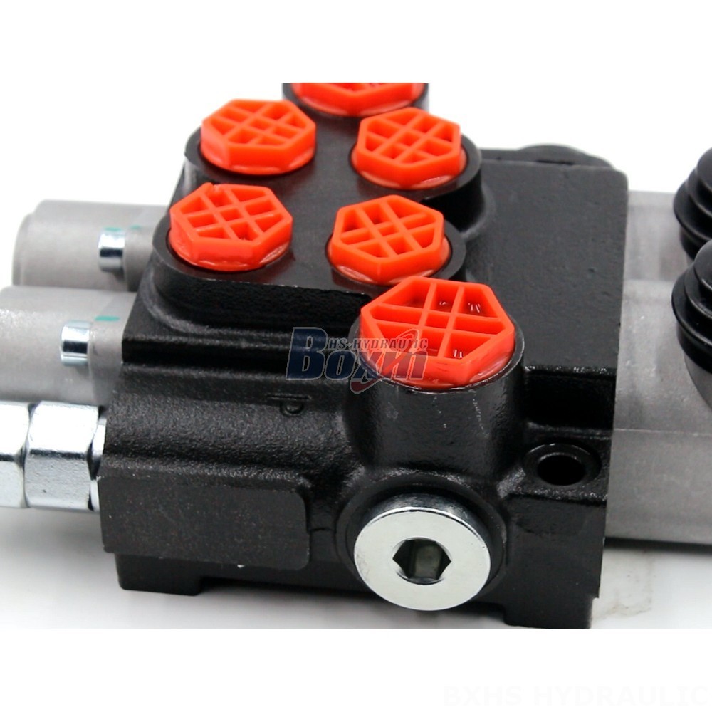P40-G12-G38 2-Spool Hydraulic Directional Valve | Factory Direct & Customizable detail image