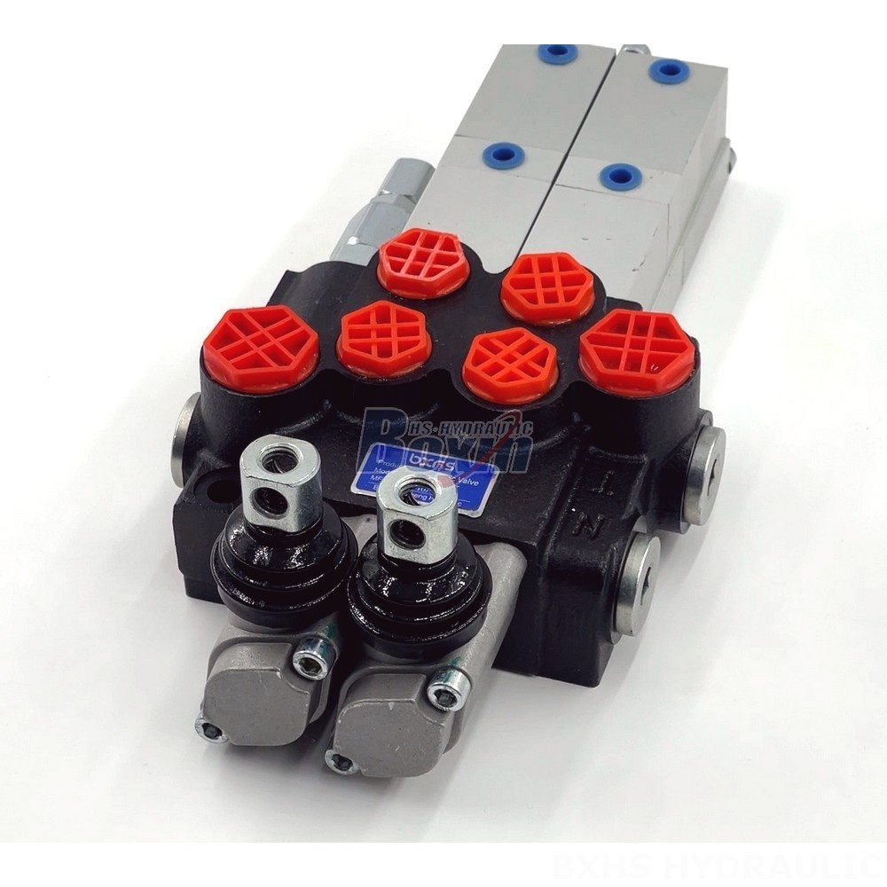 White Label Solutions for P40 Pneumatic 2 Spool Monoblock Directional Valve detail image