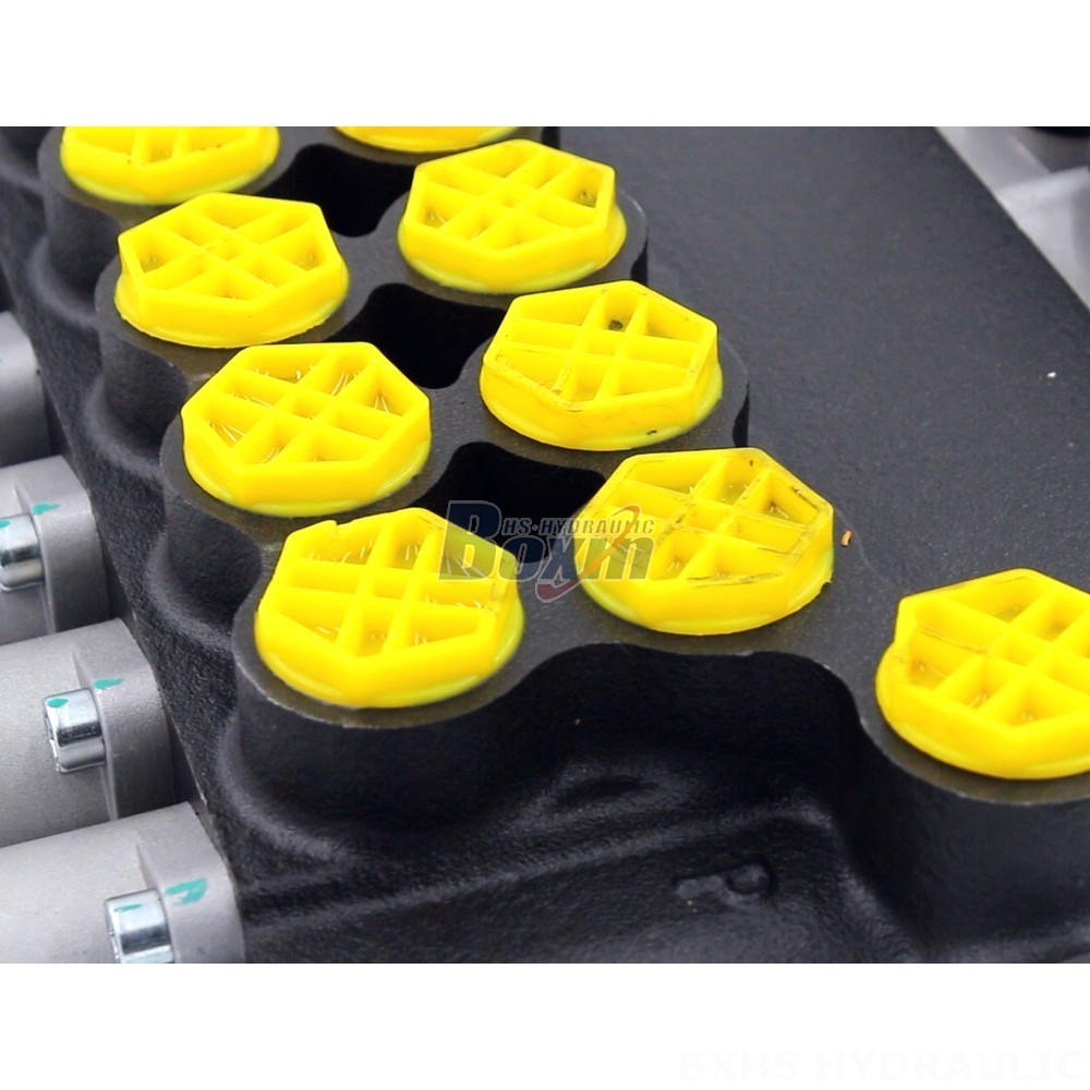 P80-G12-G34-6OT Manual 6 Spool Monoblock Directional Valve Manufacturer detail image