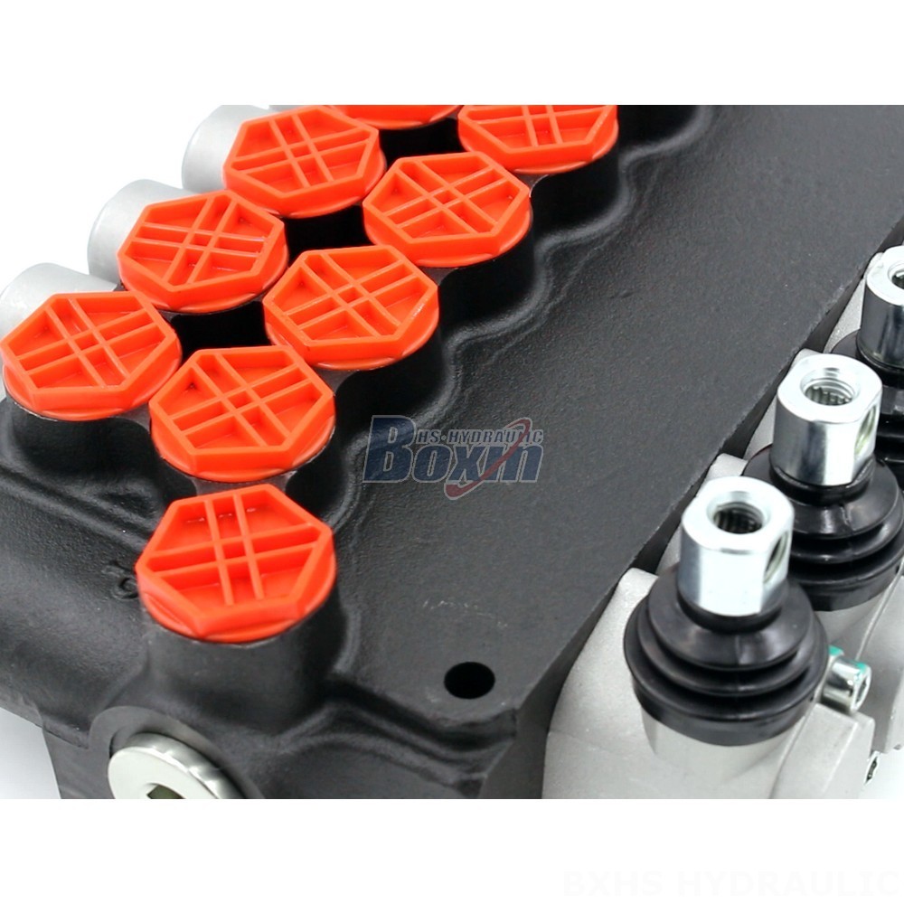 P80-G34-5OT Manual 5 Spool Monoblock Directional Valve Supplier China detail image