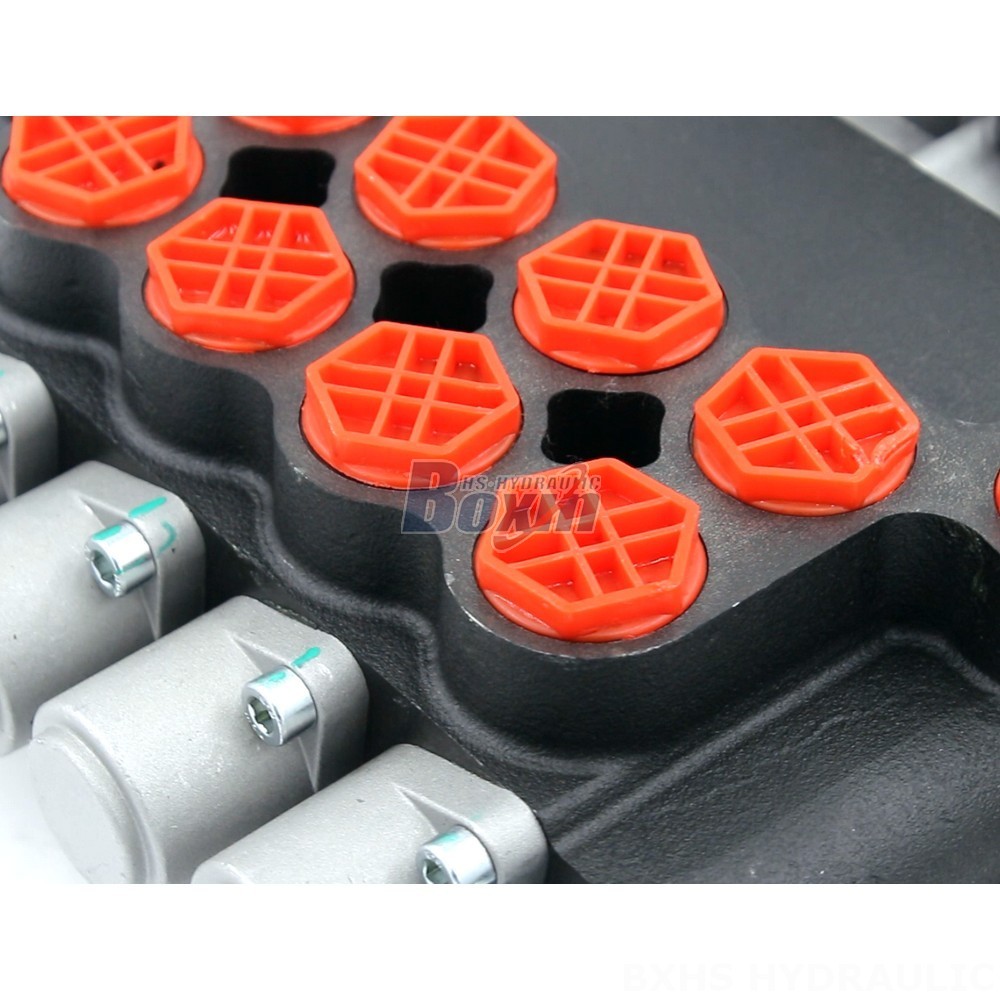 P80-G34-G12-4OT Manual 4 Spool Monoblock Directional Valve detail image