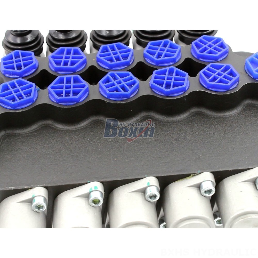 P80F-G34-OT Manual 5 Spool Monoblock Directional Valve detail image