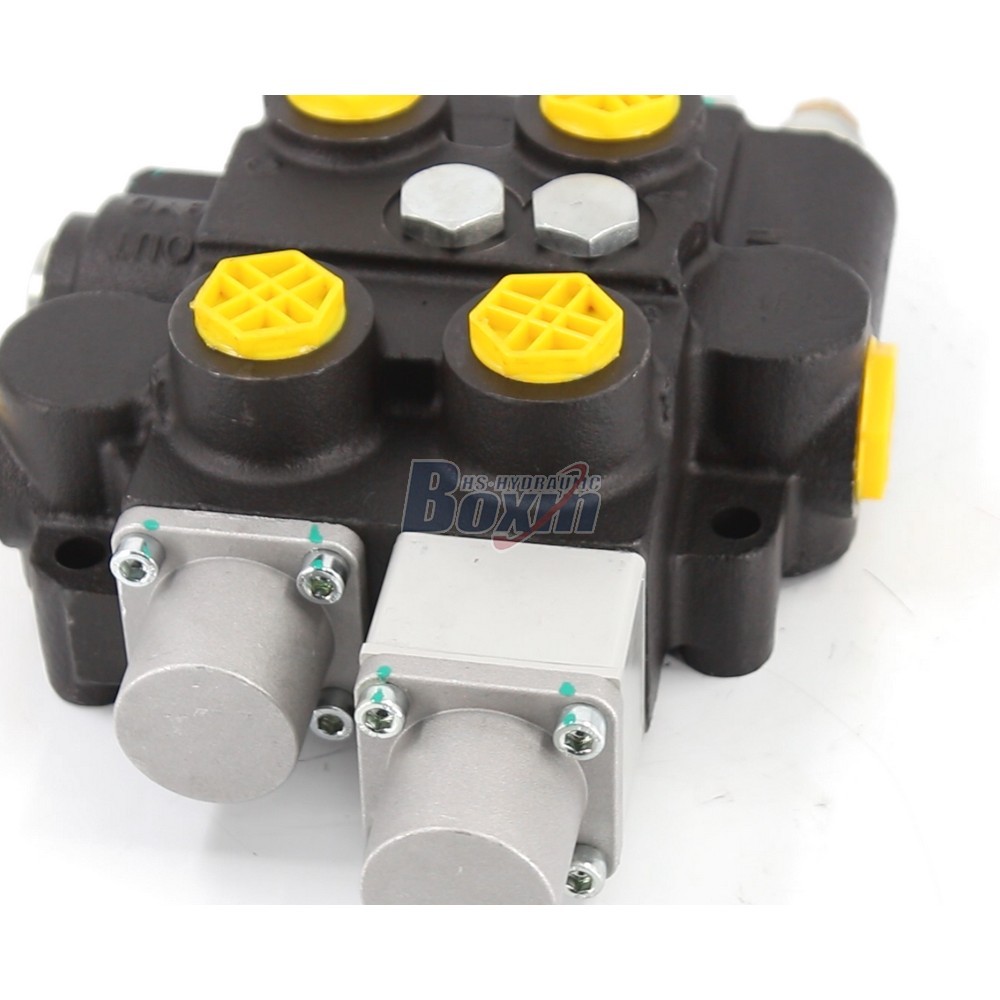 Custom OEM/ODM Service for RD5200NPT-QTW-OT Manual 2 Spool Hydraulic Control Valve detail image