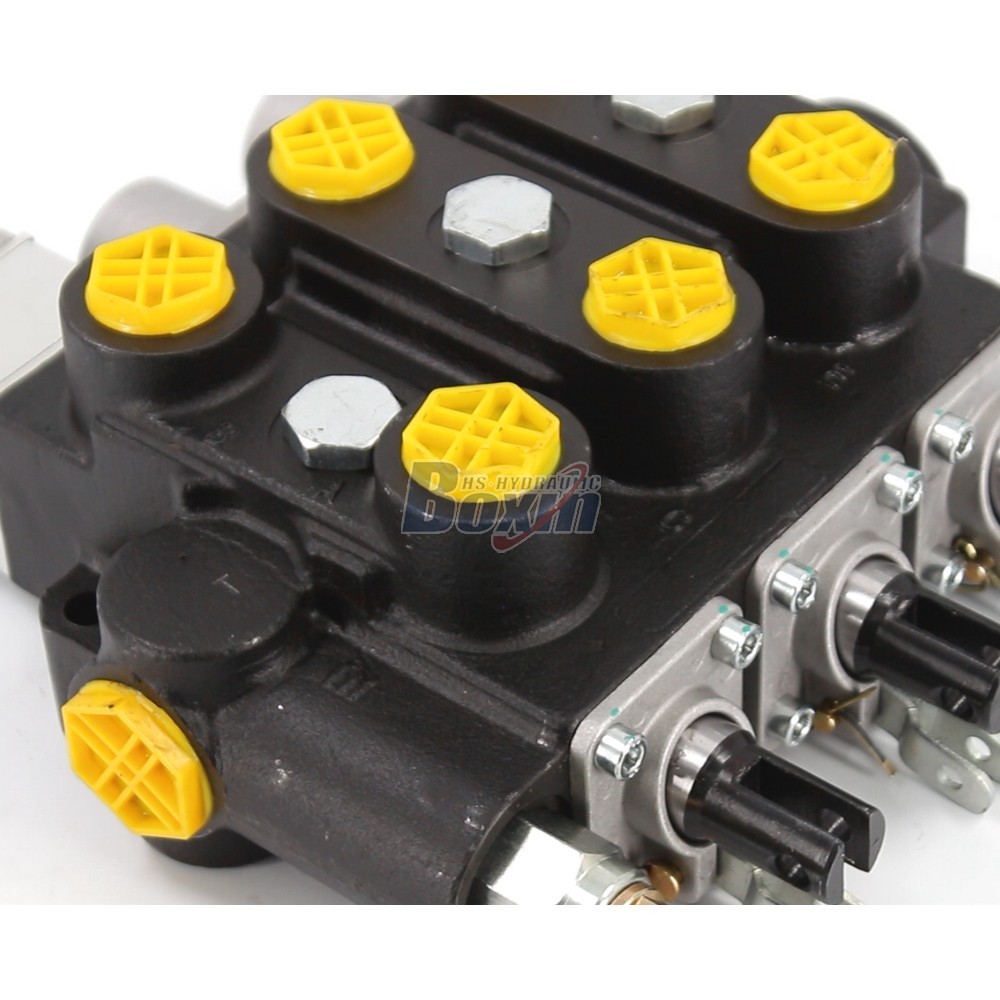 Precision Engineered RD5300NPT-QTW-2OT 3 Spool Hydraulic Control Unit detail image