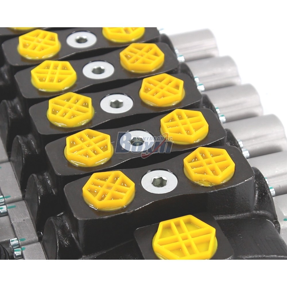OEM and ODM Services for SD8 Manual 6 Spool Sectional Directional Valve with Private Labeling detail image