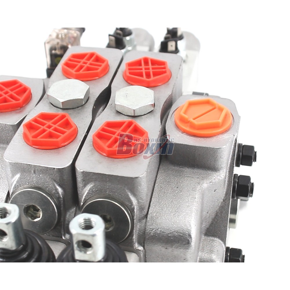 Industrial SDS180-PG2-2OTDD Manual Sectional Valve 2 Spool Design detail image
