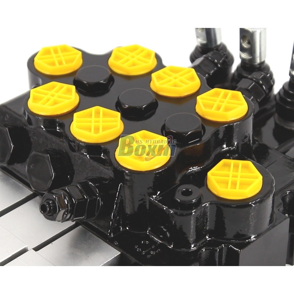 WZF-125 3 Spool Hydraulic Directional Valve with Manual Override detail image