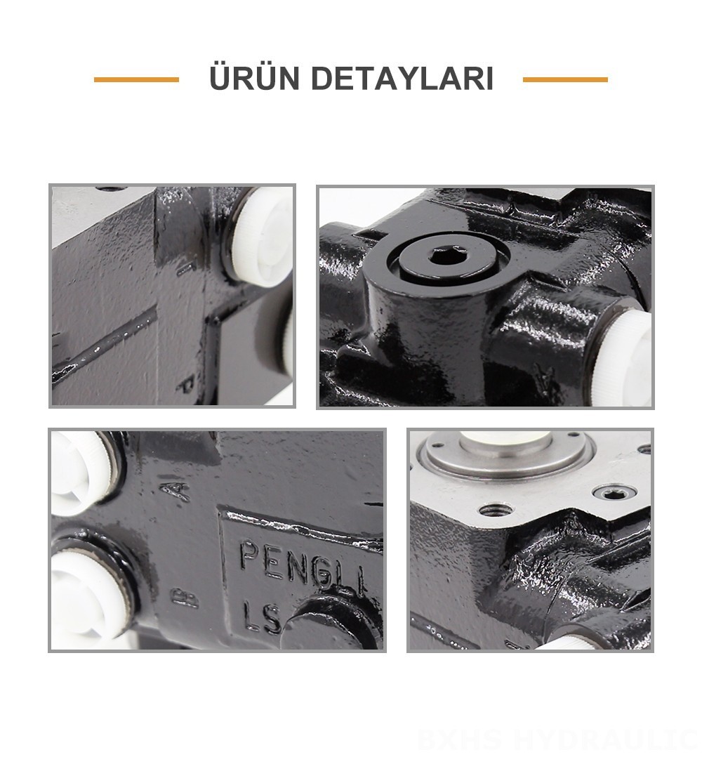 101S-5T-80-PV60 80 ml/r 8 L/dakika Direksiyon Ünitesi