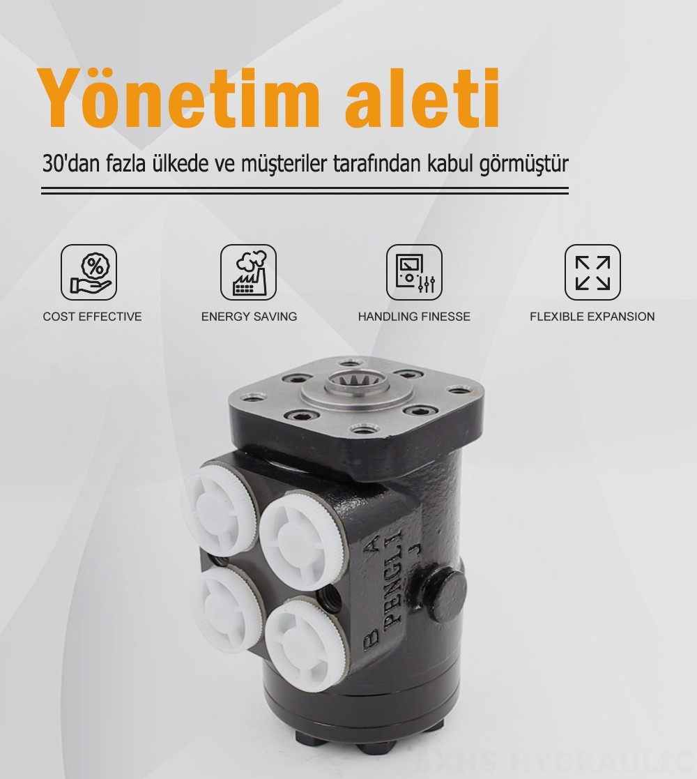 BZZ1-E160B 160 ml/r 12 L/dakika Direksiyon Ünitesi