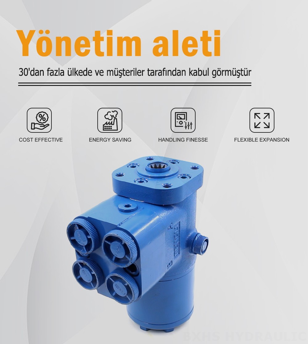 BZZ5-E100B 100 ml/r 7,5 L/dakika Direksiyon Ünitesi