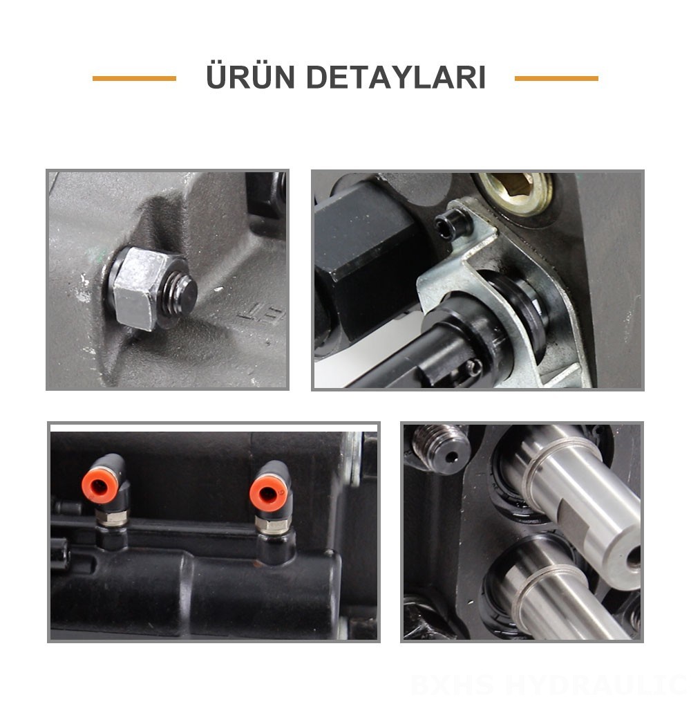 C101-25-LAS 112 cc/dev Hidrolik Dişli Pompa