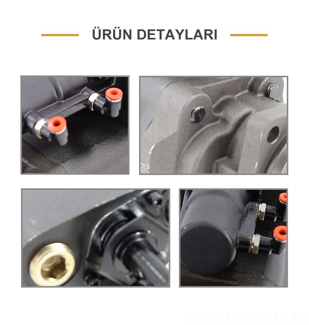 C102 112 cc/dev Hidrolik Dişli Pompa
