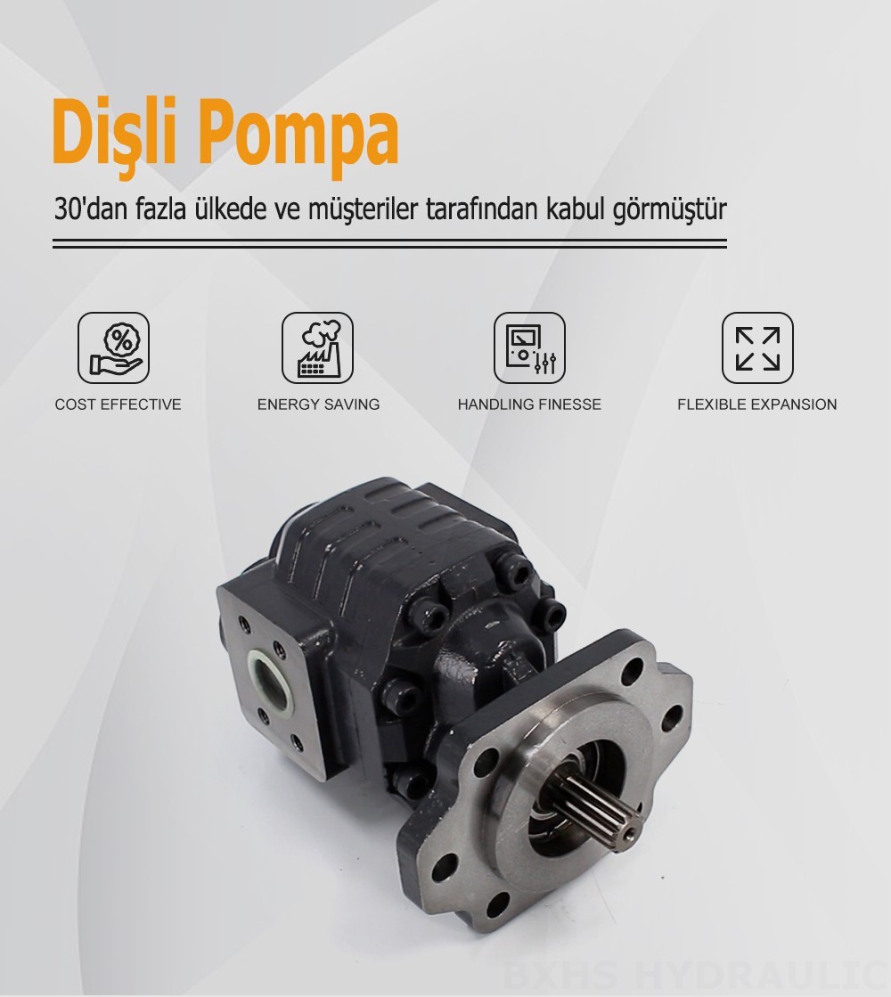 CBHC-2082 82 cc/devir 28 MPa (4061 psi) Hidrolik Dişli Pompa