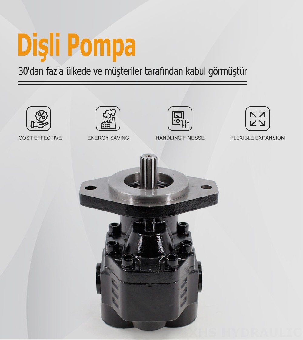 CBHL-2000 50 cc/dev Hidrolik Dişli Pompa