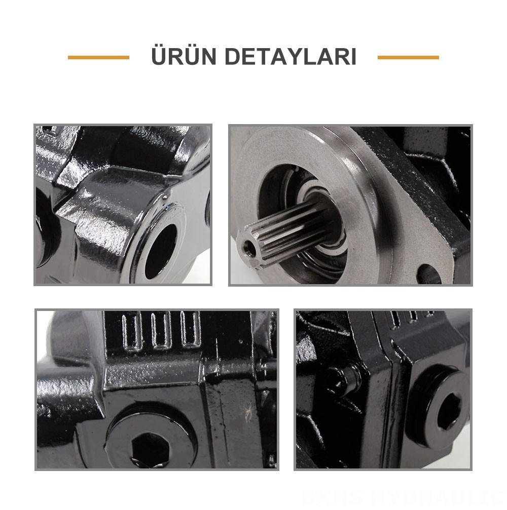 CBHL-2000 50 cc/dev Hidrolik Dişli Pompa
