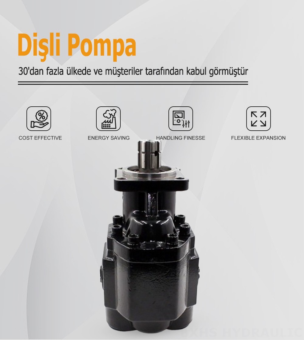 CBHST1-ISO-100 100 cc/dev Hidrolik Dişli Pompa