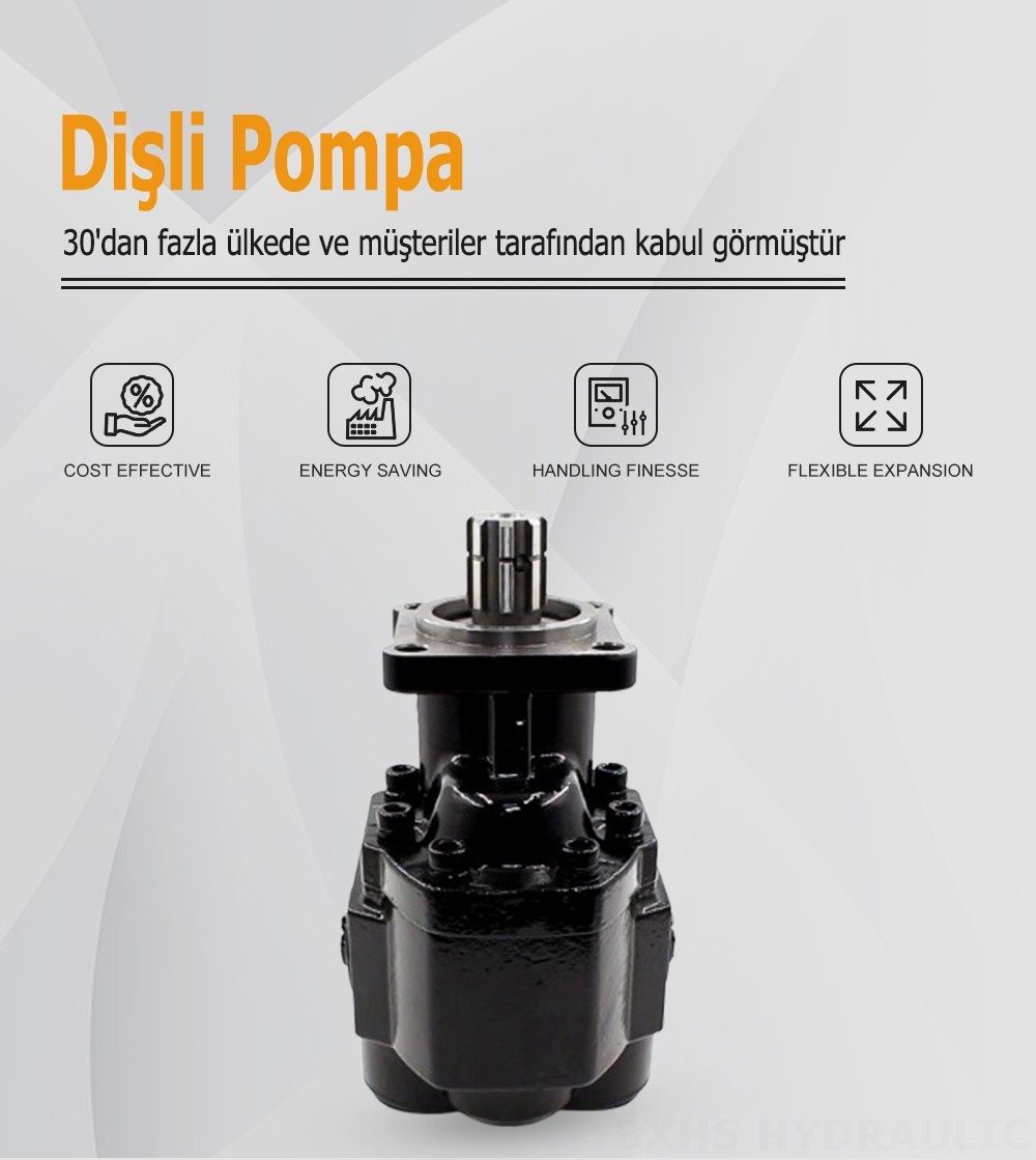 CBHST1-ISO-110 110 cc/dev Hidrolik Dişli Pompa