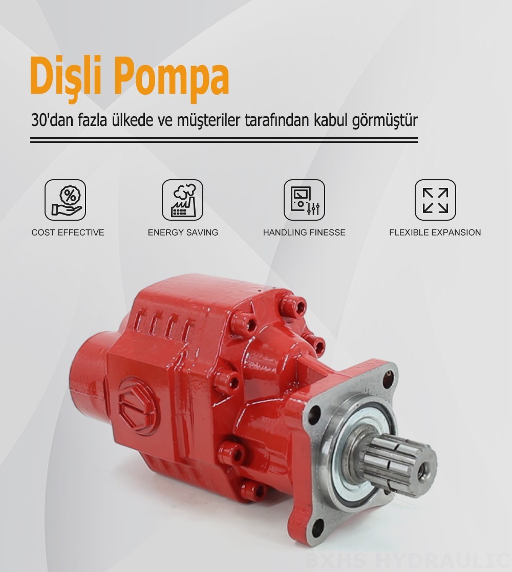 CBHST1-ISO-63-X 63 cc/dev Hidrolik Dişli Pompa