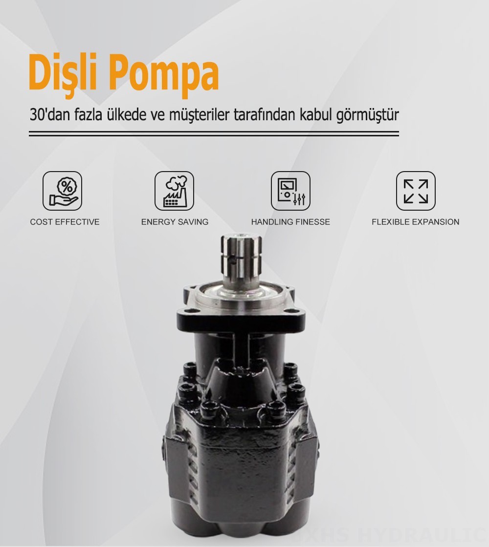 CBHST1-ISO-90 90 cc/dev Hidrolik Dişli Pompa
