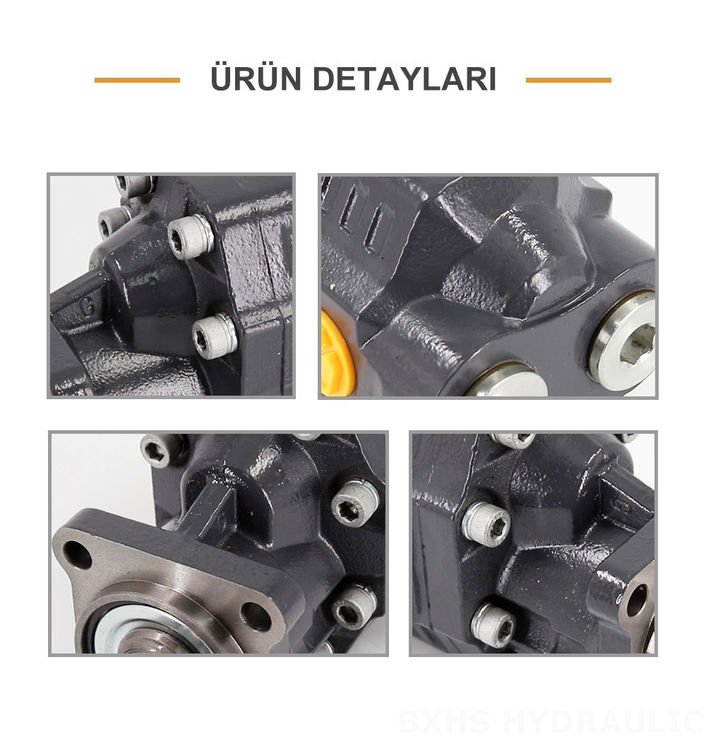 CBHW-ISO-80-H 80 cc/dev 22 MPa (3190 psi) Hidrolik Dişli Pompa
