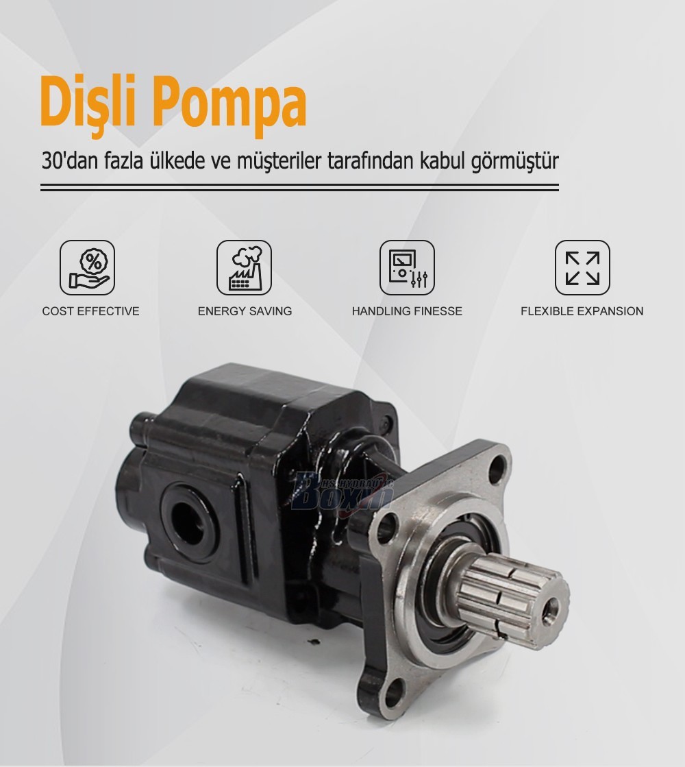 Durable CBHX1032-ISO 32 cc/rev Gear Pump for Hydraulic Systems