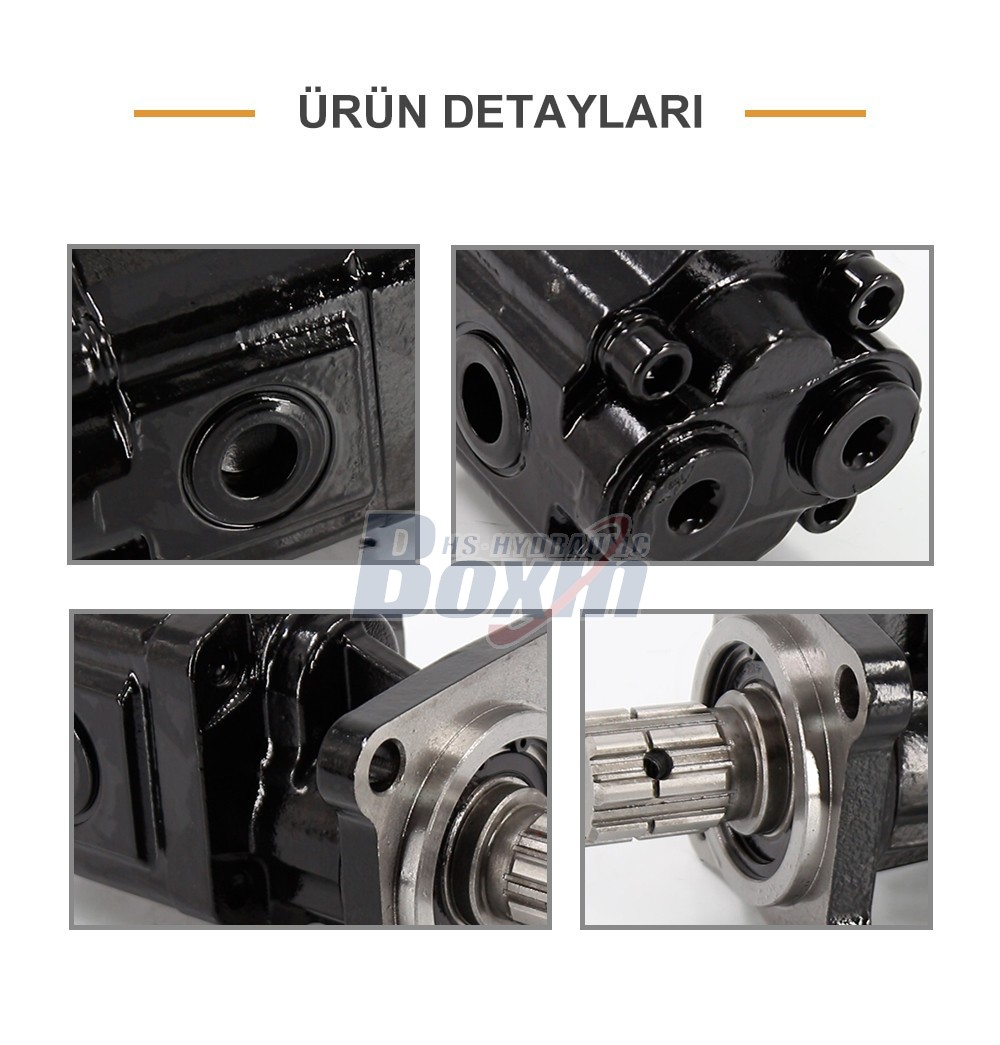 Durable CBHX1032-ISO 32 cc/rev Gear Pump for Hydraulic Systems