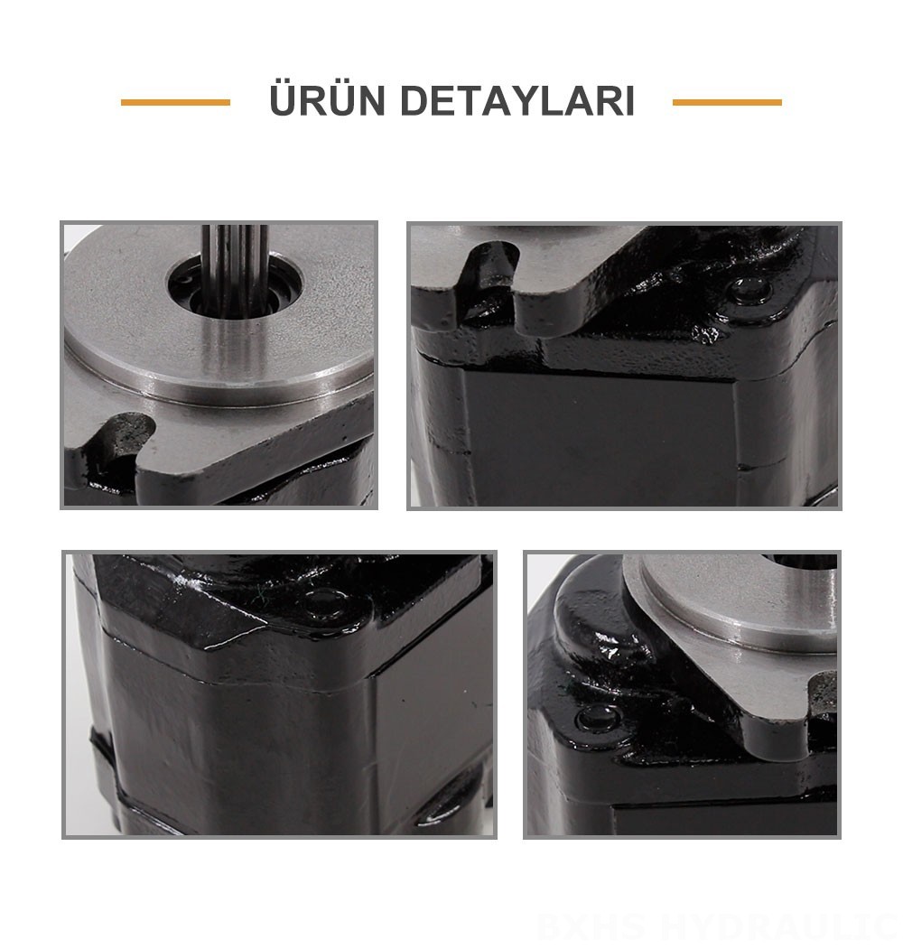 CBHZ-F20R 19.7 cc/devir Hidrolik Dişli Pompa