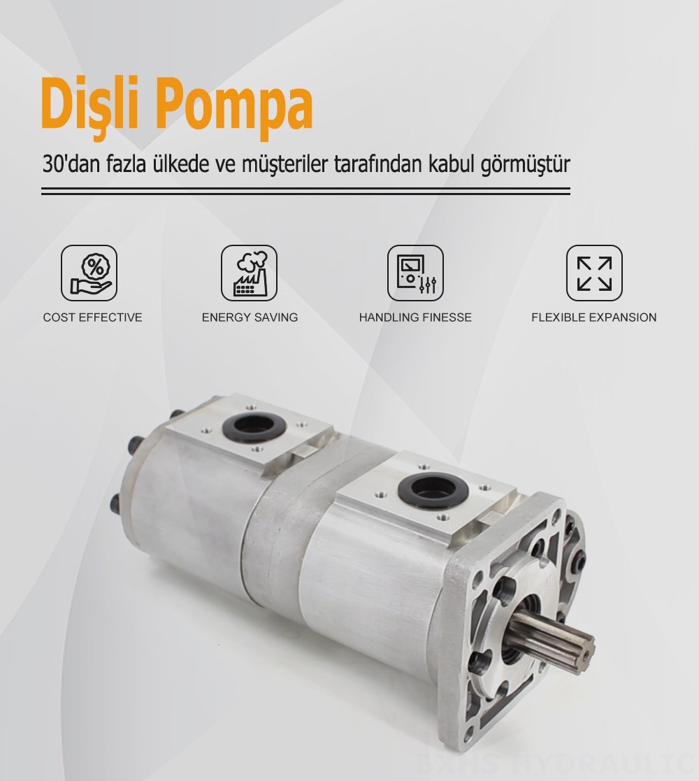 CBN-F540 40 cc/dev Hidrolik Dişli Pompa