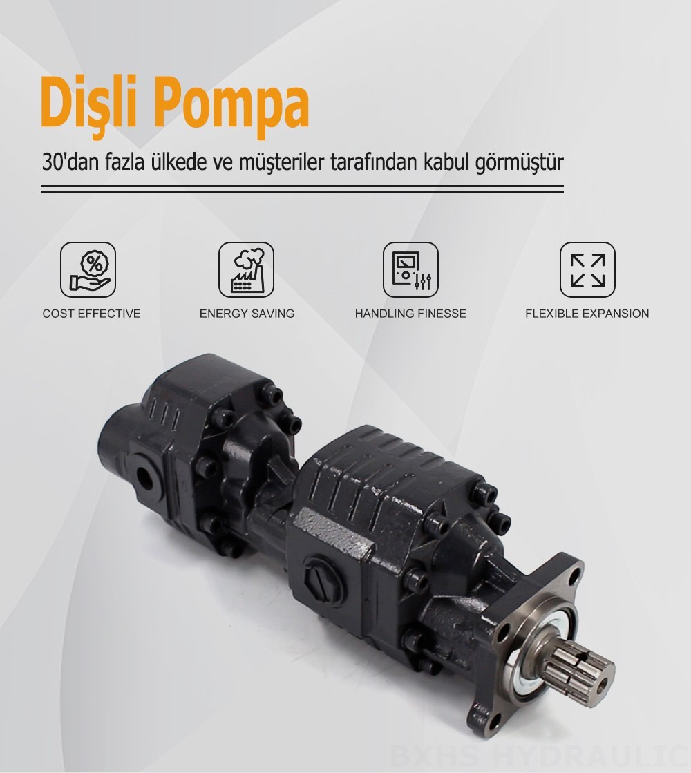 CBSL-2063-2040 63 cc/dev 20 MPa (2900 psi) Hidrolik Dişli Pompa