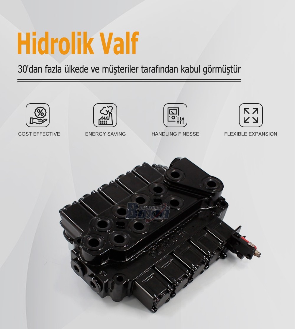 Customized OEM/ODM DCV40Z-FZJ Manual 5 Spool Outrigger Control Valve with Private Label Options