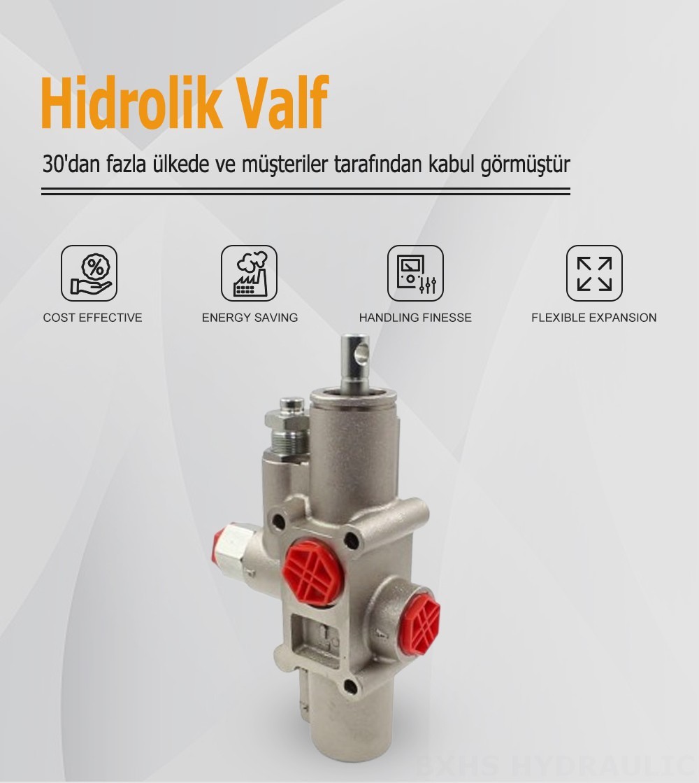 DM130 Pnömatik 1 Makara Devrilme Vanası