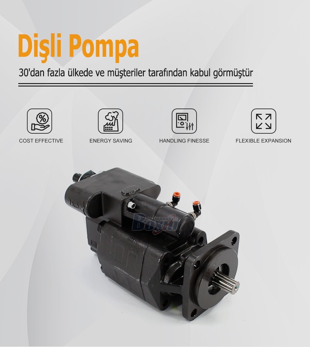 High Performance G102-AS 63 cc/rev Hydraulic Gear Pump Supplier