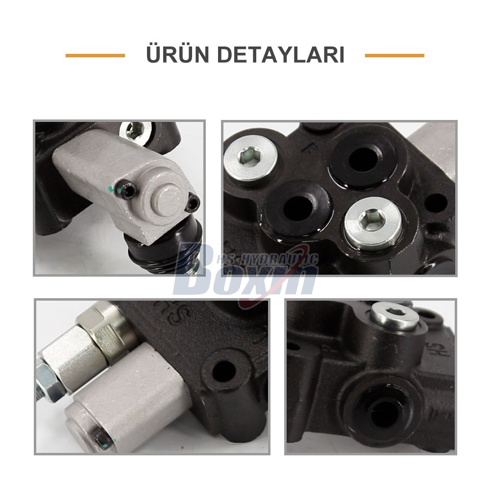 Manual Operated HS45-FZJ 1 Spool Monoblock Valve for Fluid Power