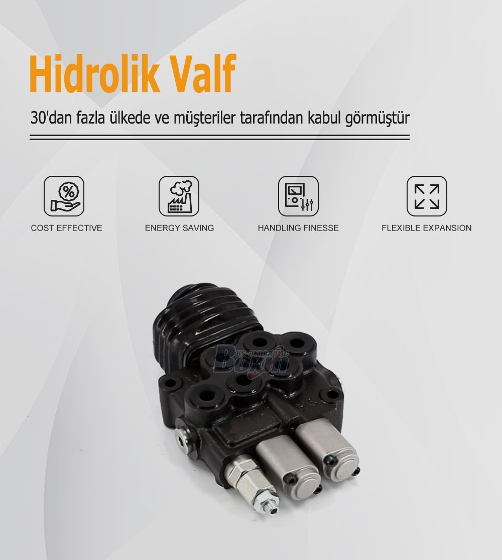 Long-term Business Cooperation Opportunities for HS45 Joystick 2 Spool Directional Valves