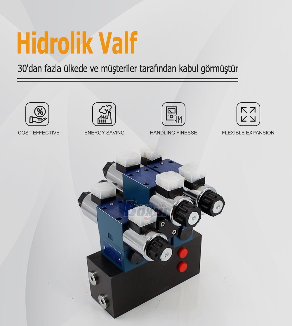 Large-Scale Production of HSBS06 Solenoid 3 Spool Control Valves