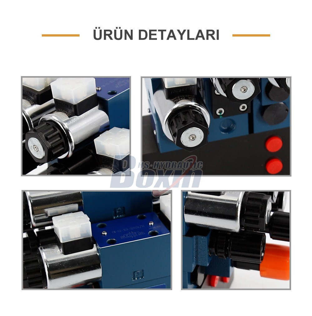 Large-Scale Production of HSBS06 Solenoid 3 Spool Control Valves