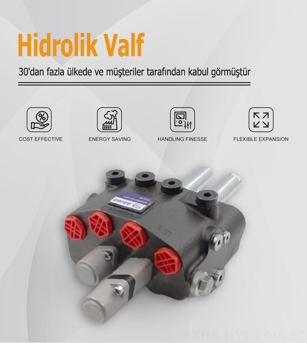 HSDM90B Kablo 2 Makara Monoblok Yönlendirmeli Vana