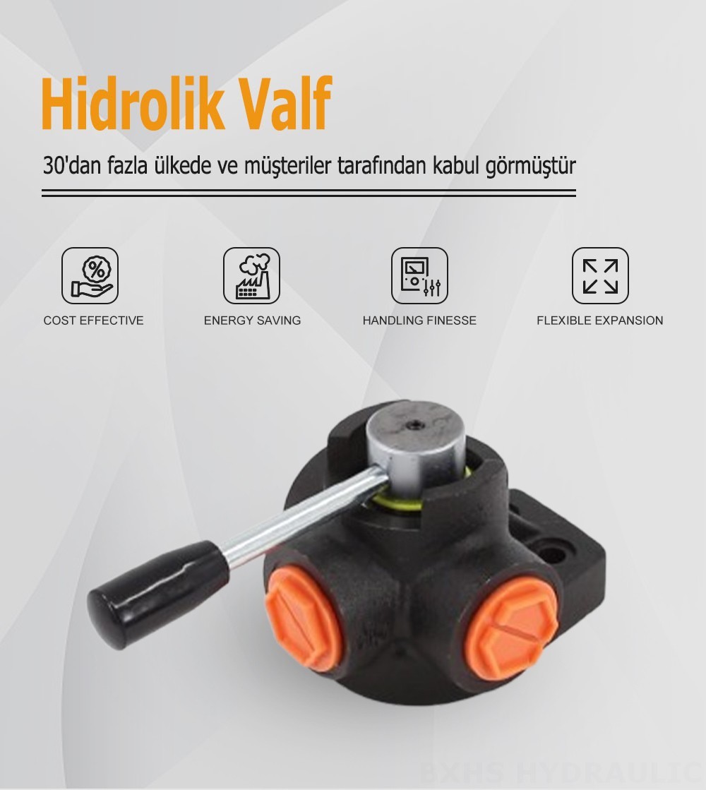 HSDV33 Manuel 1 Makara Debi Yönlendirici Valf
