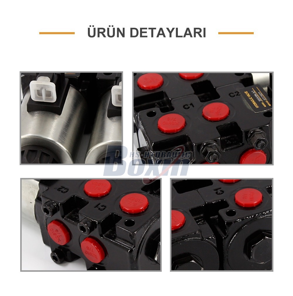 High Performance HSV09 Solenoid Hydraulic Directional Control Valve