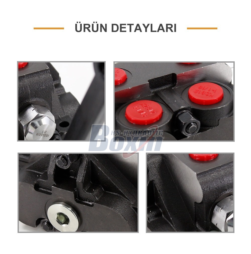 High Performance HSV20 Manual Sectional Control Valve 1 Spool