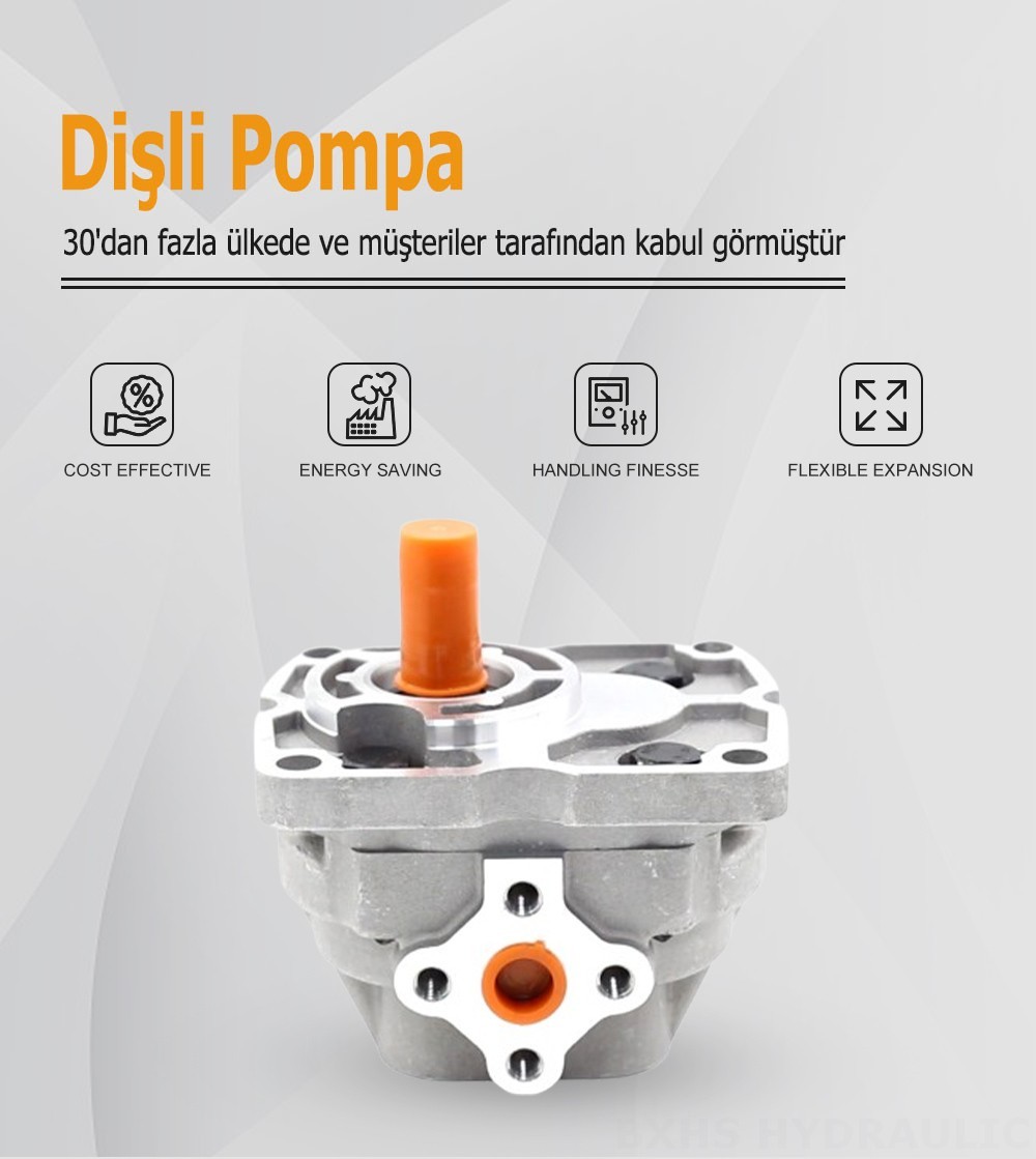 NSH10-M 10 cc/dev Hidrolik Dişli Pompa